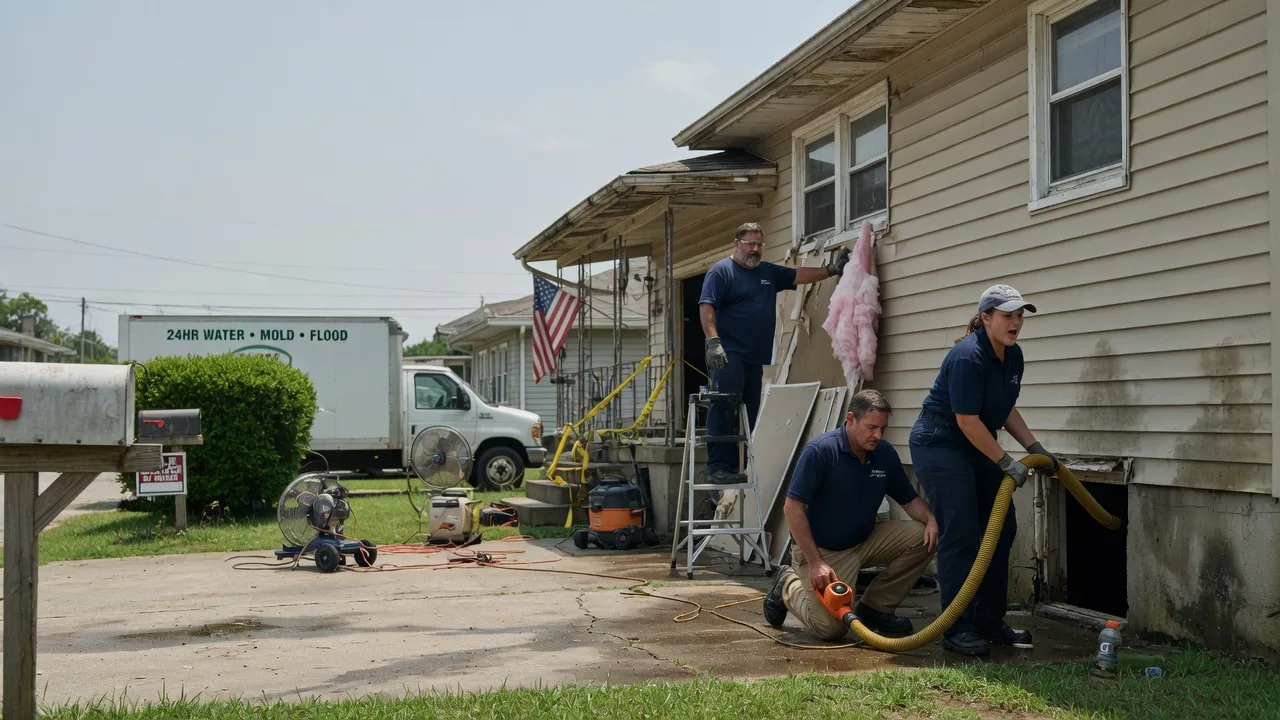 Water Damage Repair in New Cambria, KS near me